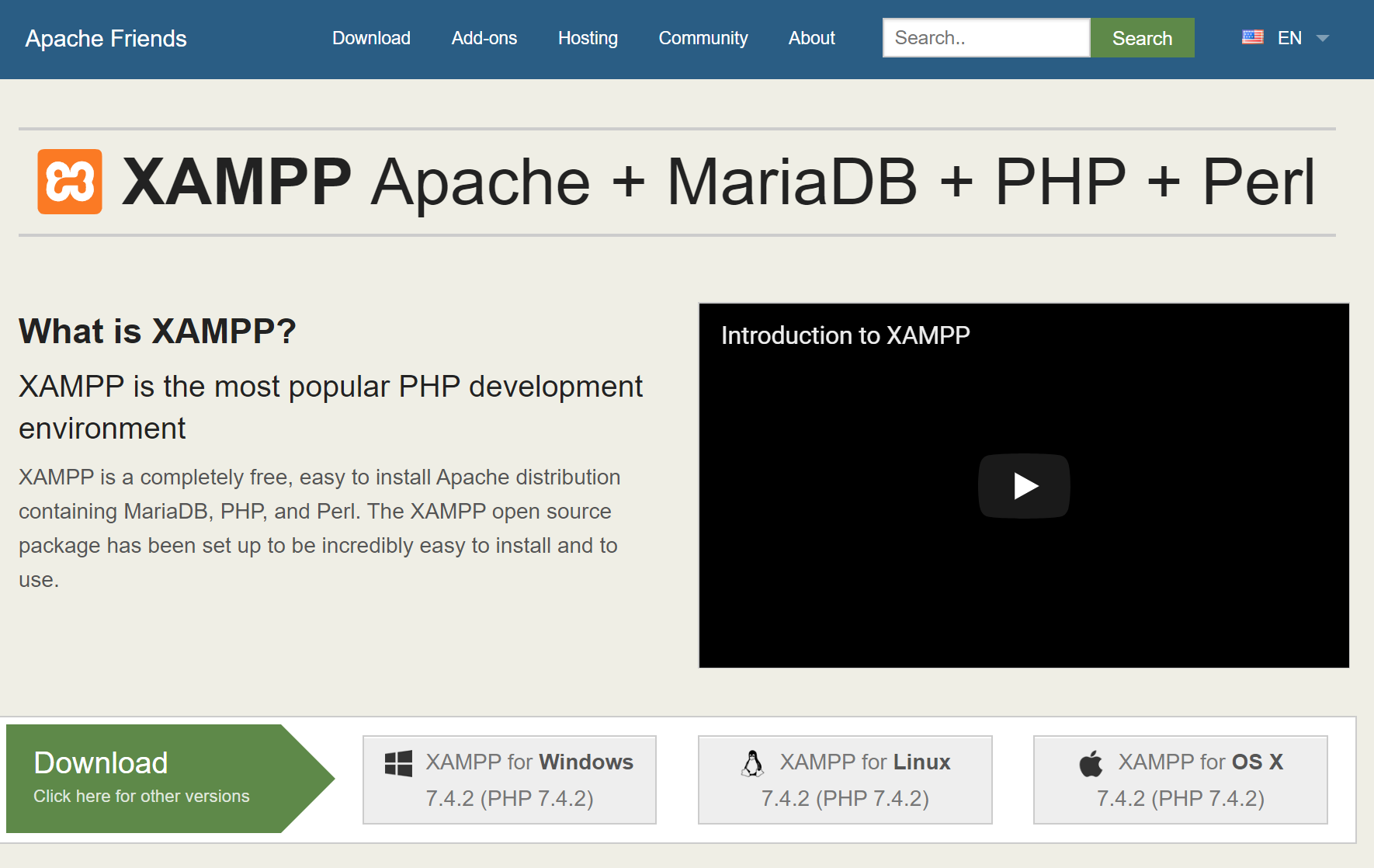 使用XAMPP來建置php環境─藝誠網頁設計公司